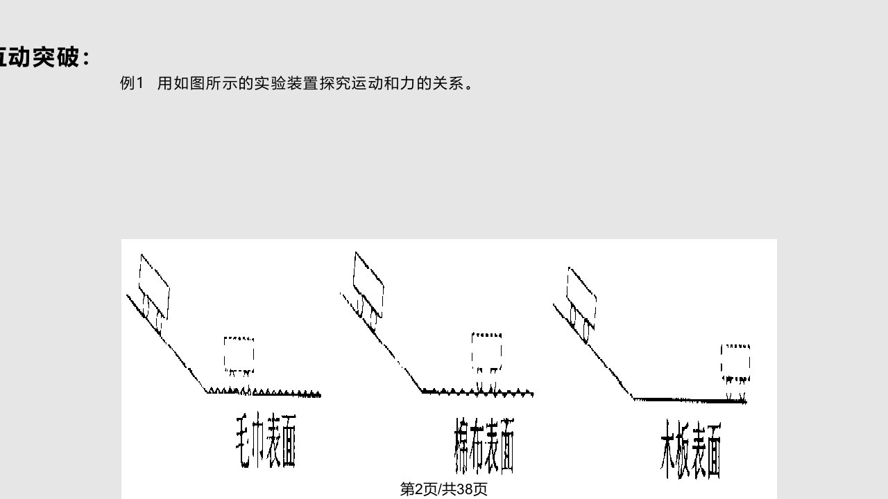 新物理八年级运动和力复习资料