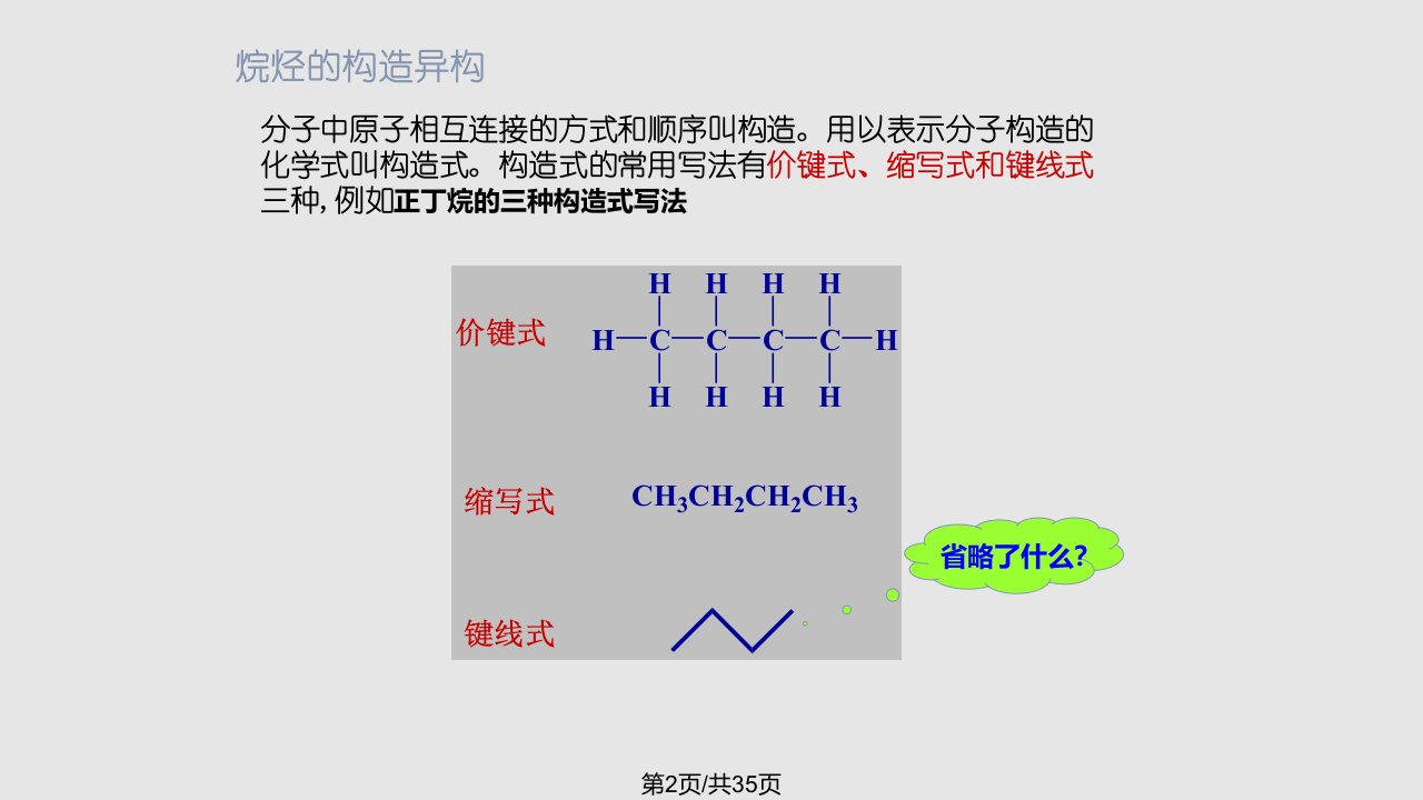 第二章烷烃学习