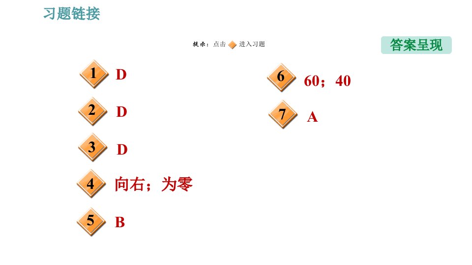 沪科版八年级下册物理课件第7章力与运动专训一1力与运动关系的应用