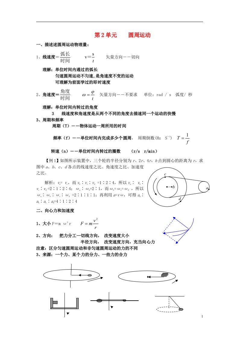 吉林省吉林市第一中学高考物理一轮复习