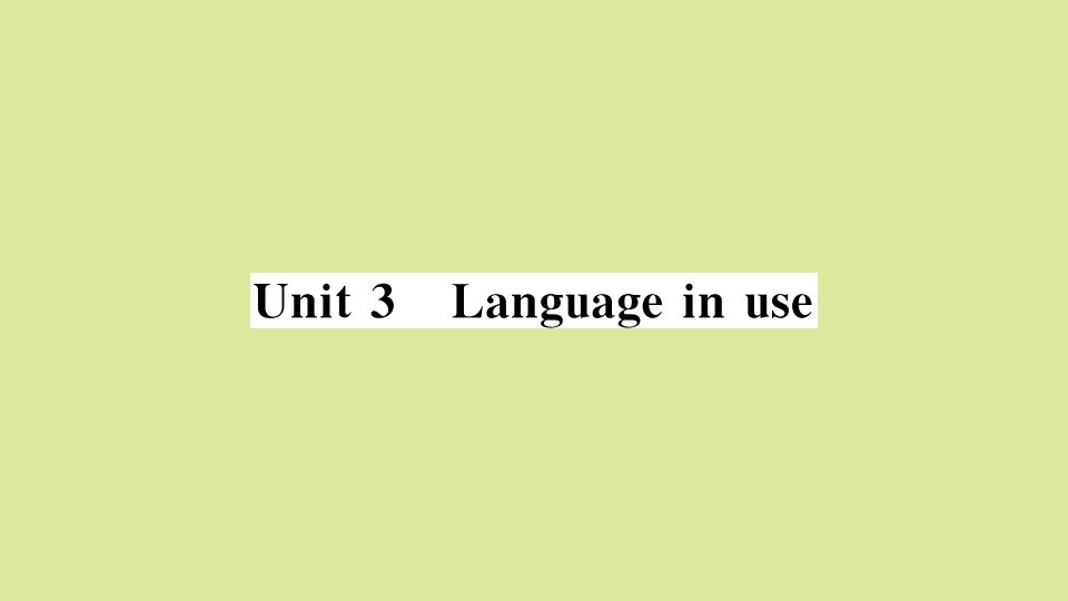 七年级英语上册Module6AtriptothezooUnit3Languageinuse作业课件新版外研版