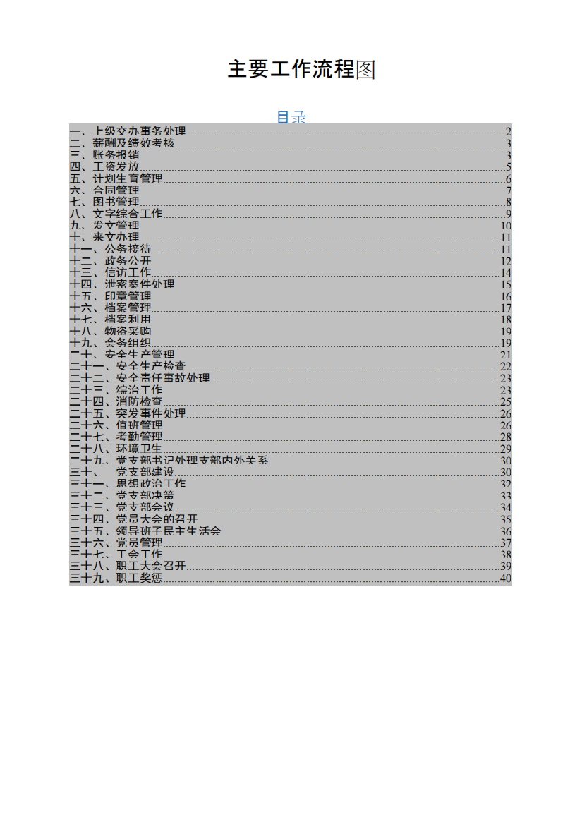 0180719机关办公流程图全套121