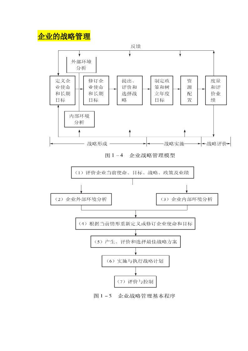 战略笔记大全,一本笔记帮你清楚战略管理的全部