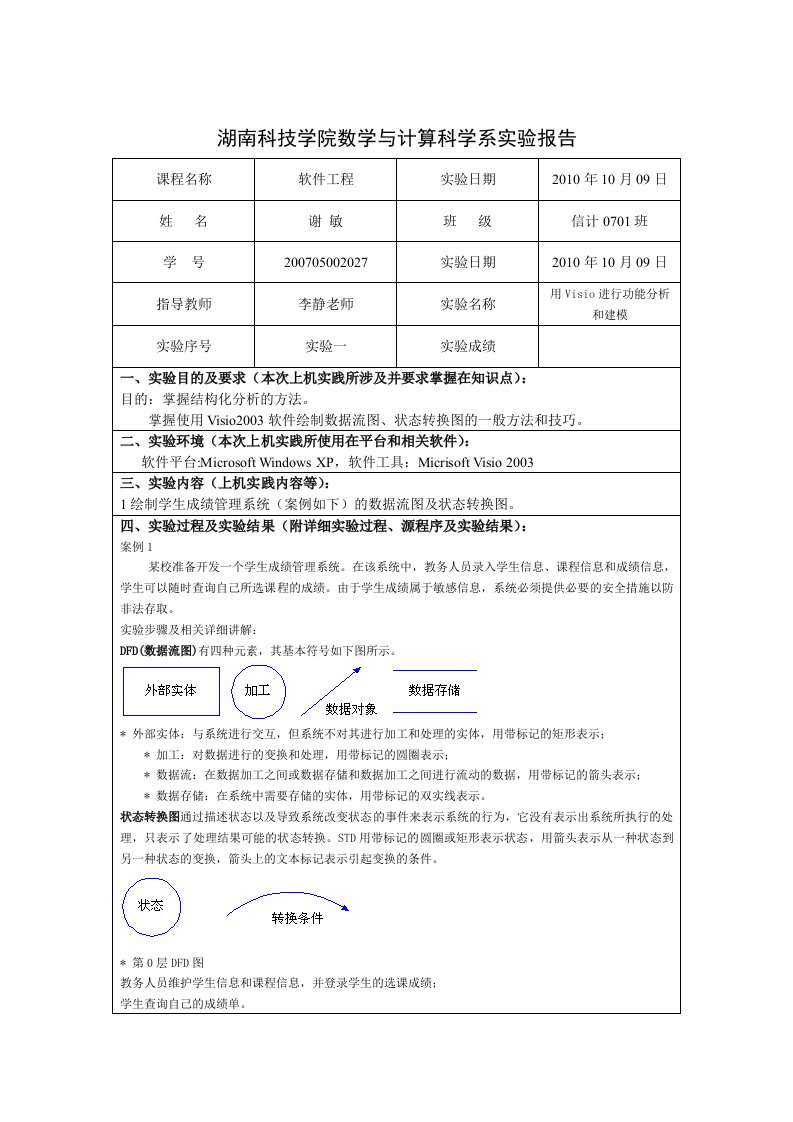 软件工程实验报告