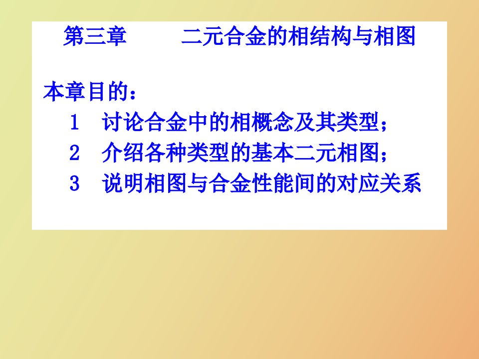 元合金的相结构与相