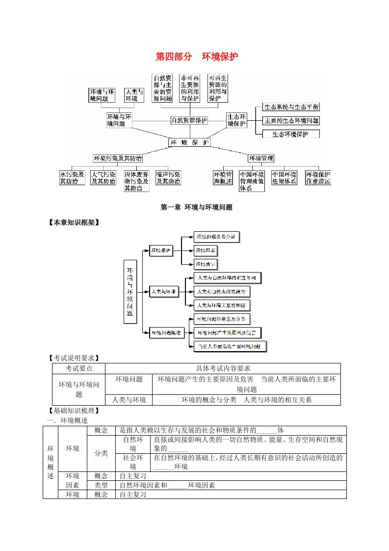 高考地理一轮全程复习方案