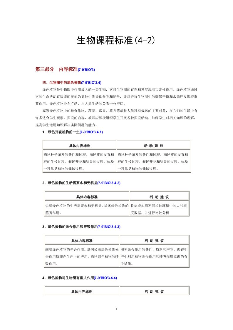 生物课程标准(4-2)