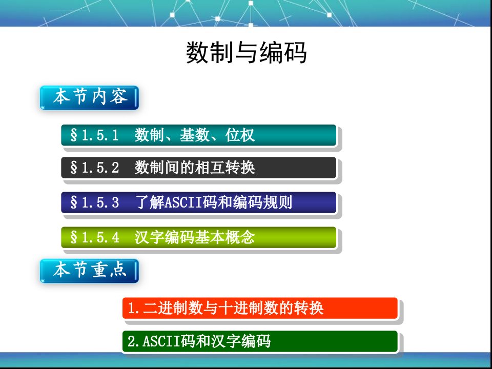 数制与编码ppt课件