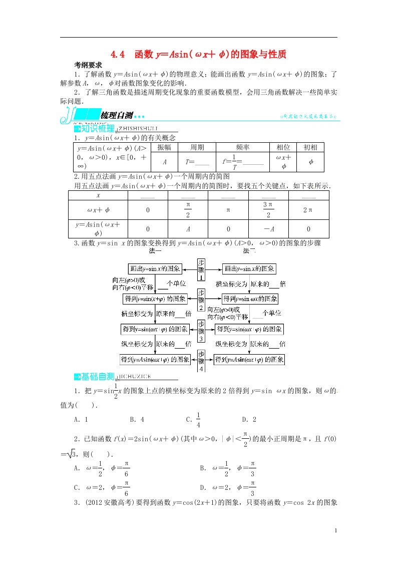 高考数学一轮复习