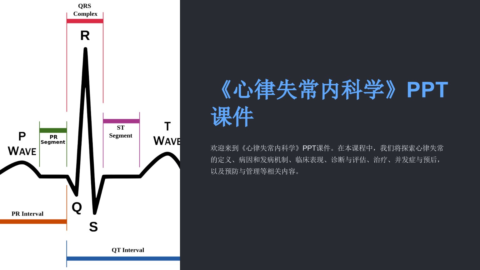 《心律失常内科学》课件