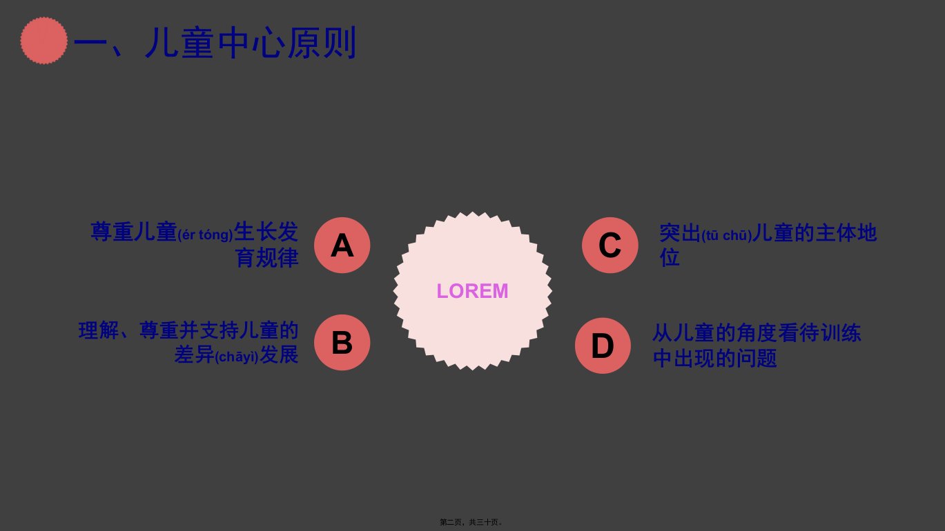 医学专题特殊儿童感觉统合训练的基本原则