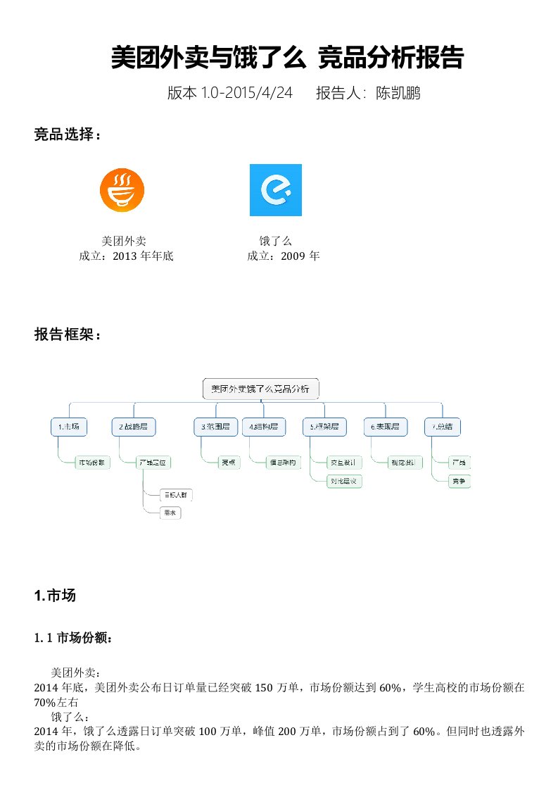 美团外卖和饿了么