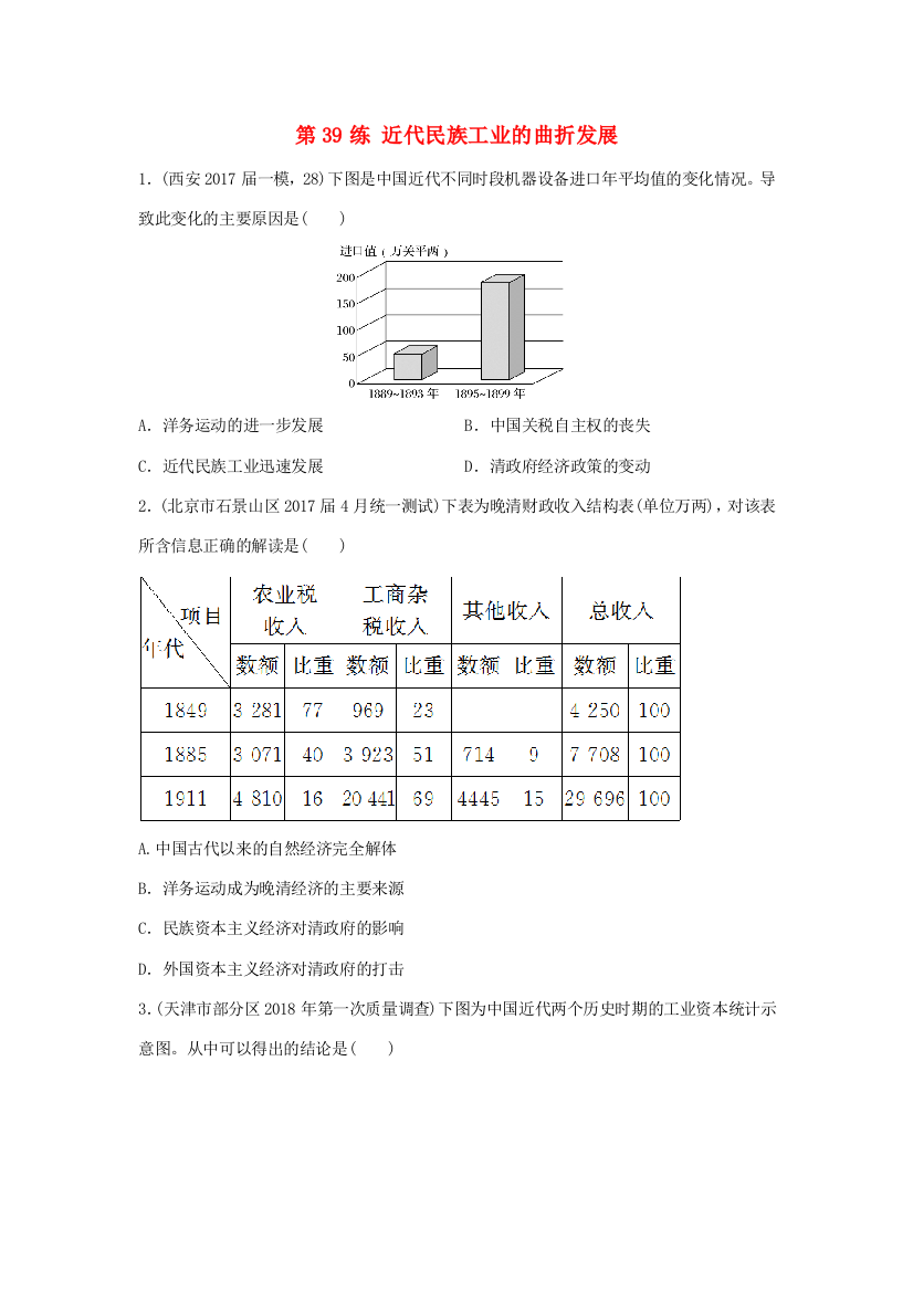 高考历史一轮复习