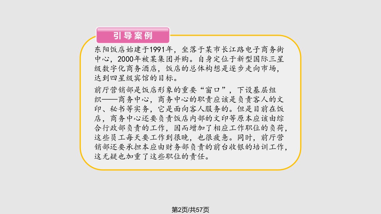 职位分析与职位管理体系设计职位设置与定员