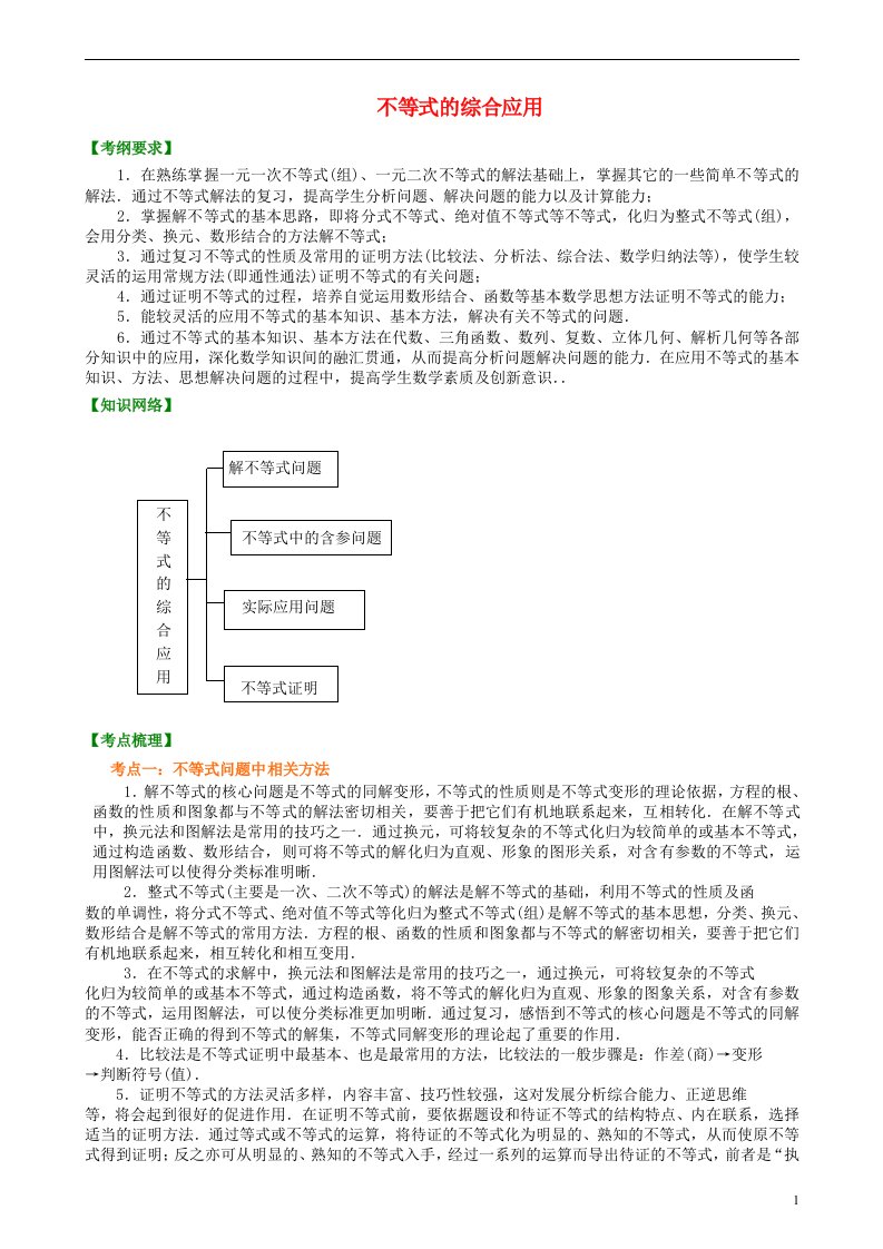 高考数学总复习