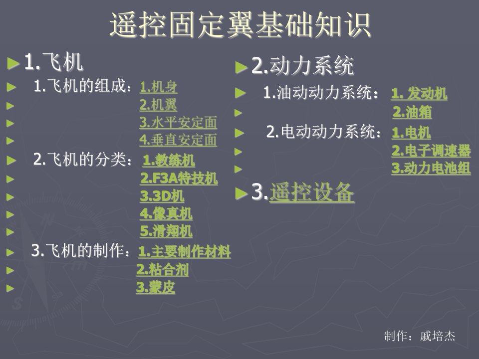 《航空模型入门知识》PPT课件