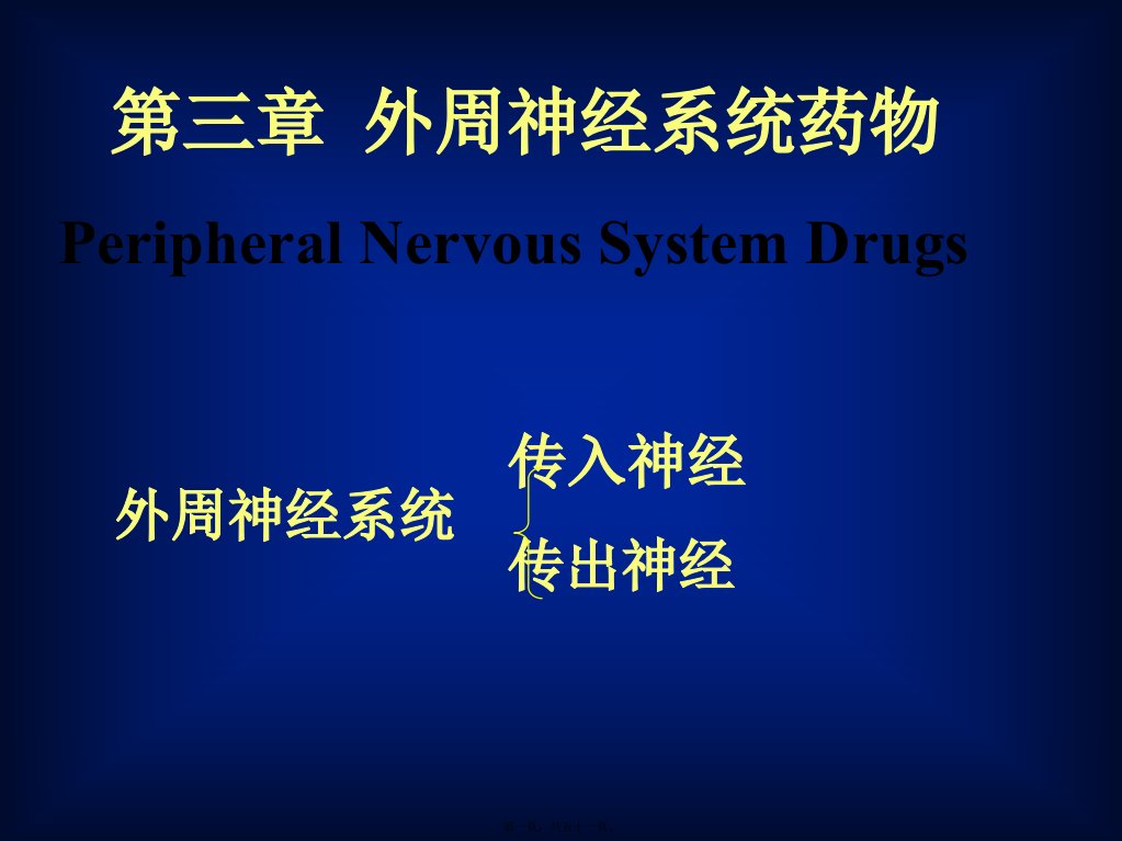 《药物化学》课件