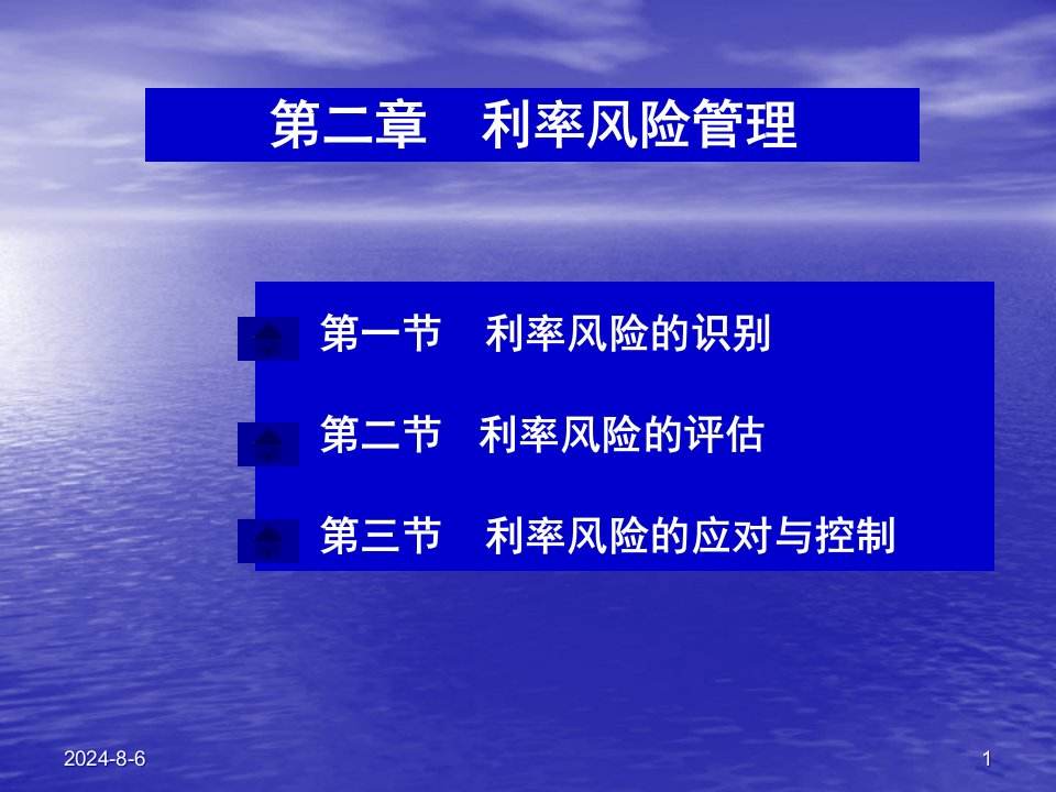 利率风险管理课件