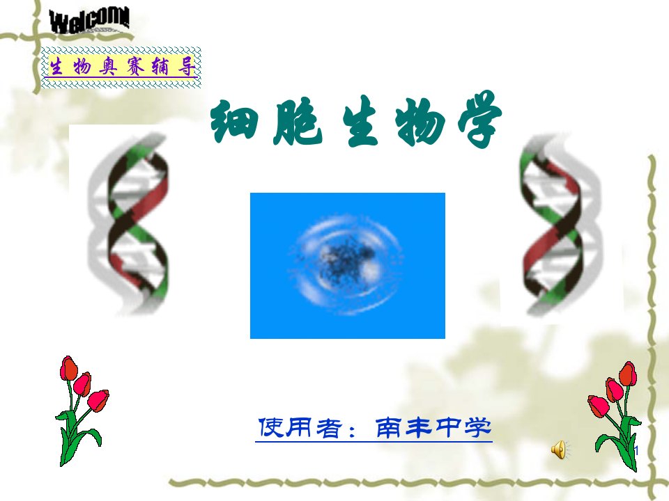 生物奥赛辅导课件--细胞生物学