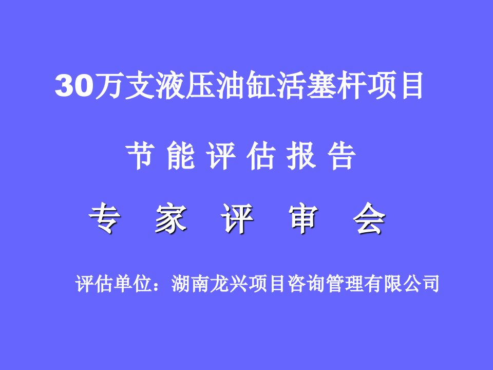 30万支液压油缸活塞杆项目3_建筑土木_工程科技_专业资料