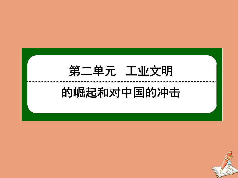 高中历史第二单元工业文明的崛起和对中国的冲击第13课交通与通讯的变化作业课件岳麓版必修2