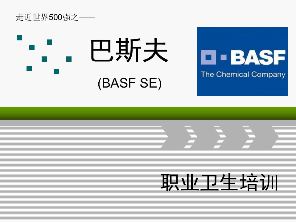 精品文档-500强企业职业卫生培训PPT