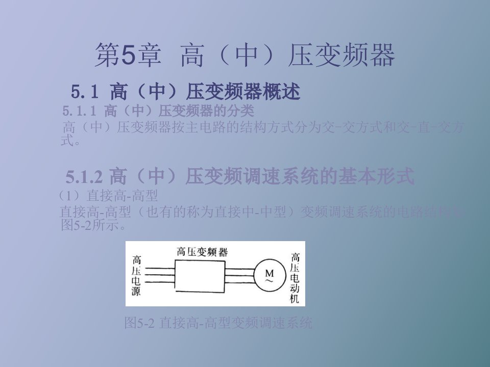 高中压变频器