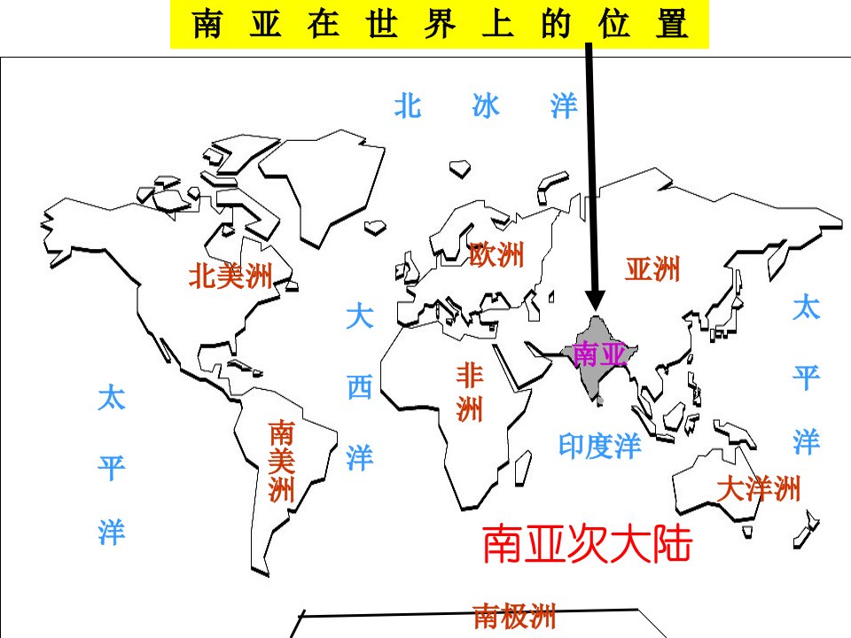 区域地理南亚与印度ppt课件