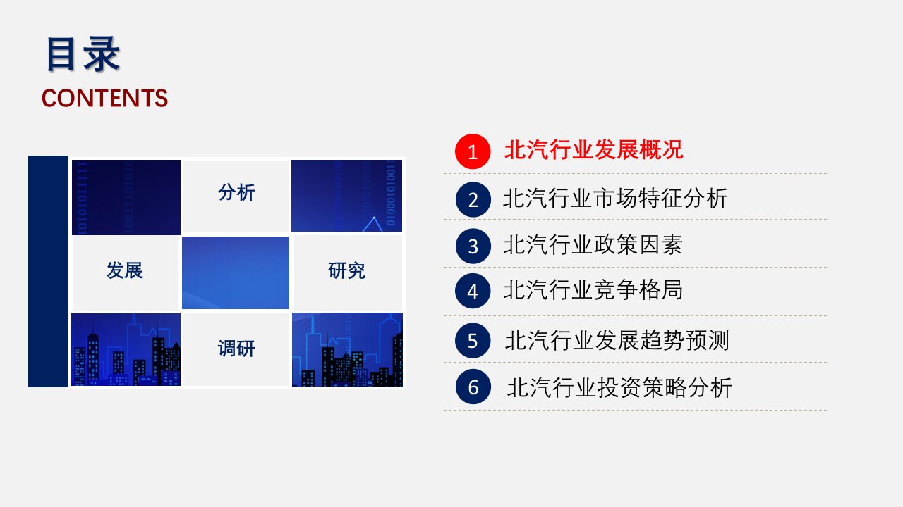 北汽行业调研分析报告课件