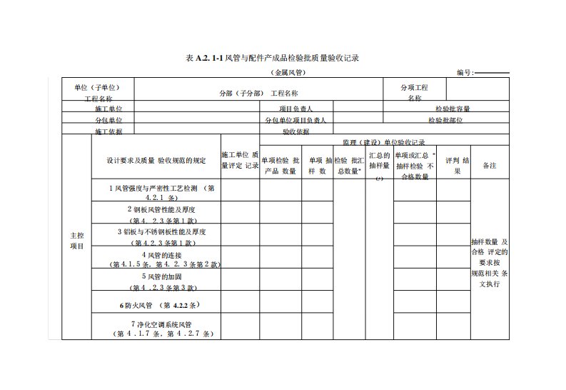 (109159)GB502432016通风与空调工程施工质量验收规范