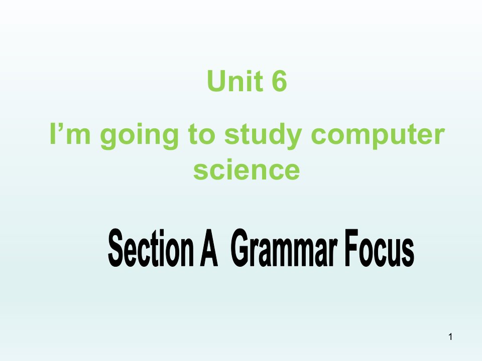 人教英语八年级上册Unit6SectionAGrammarFocus课件