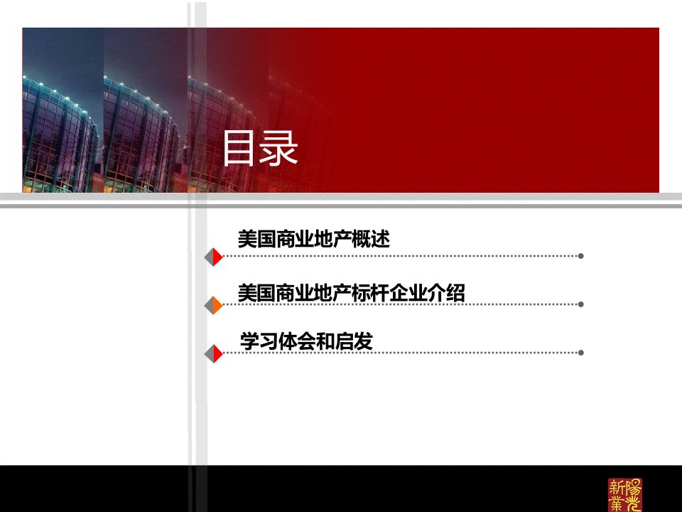 美国商业地产标杆学习体会88p调查研究总结