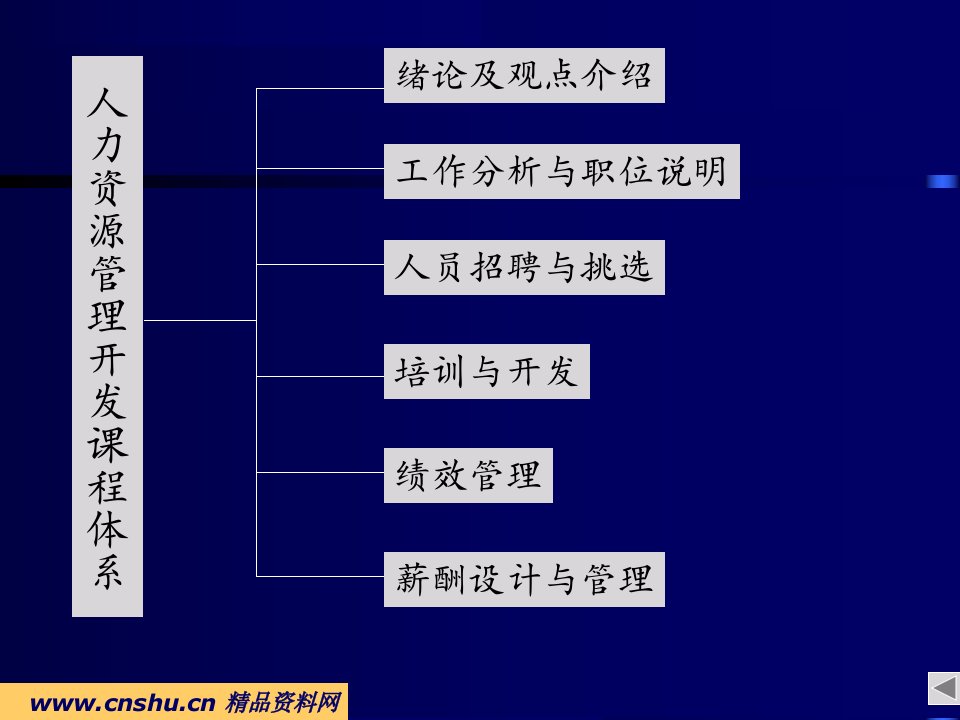 人力资源管理战略与组织竞争