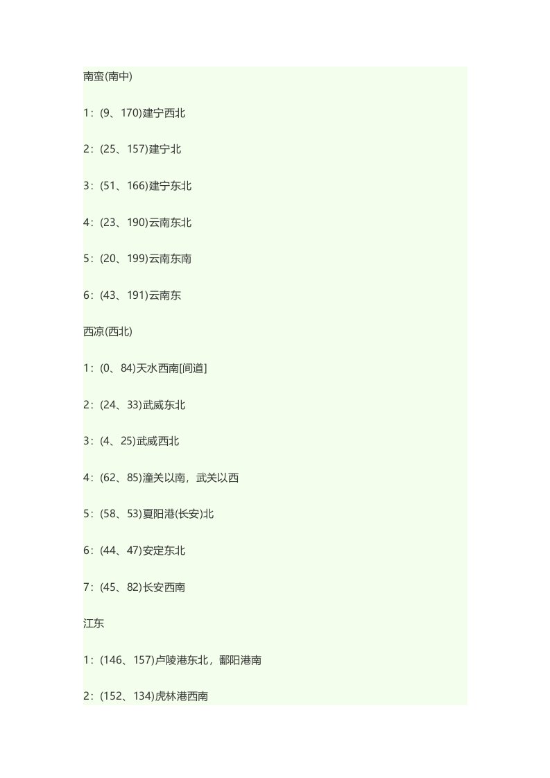 三国志11遗迹和庙