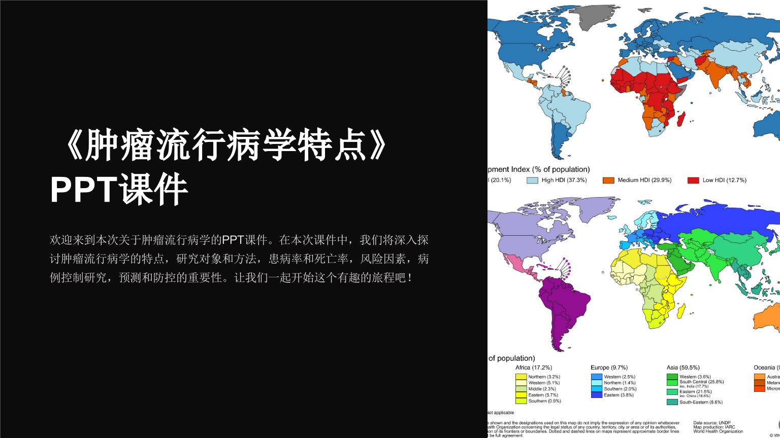 《肿瘤流行病学特点》课件