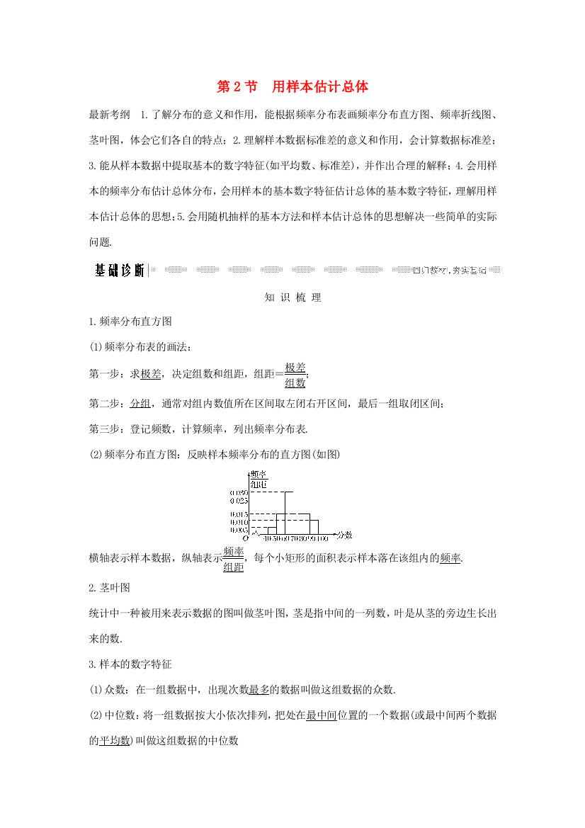 （全国通用版）高考数学大一轮复习