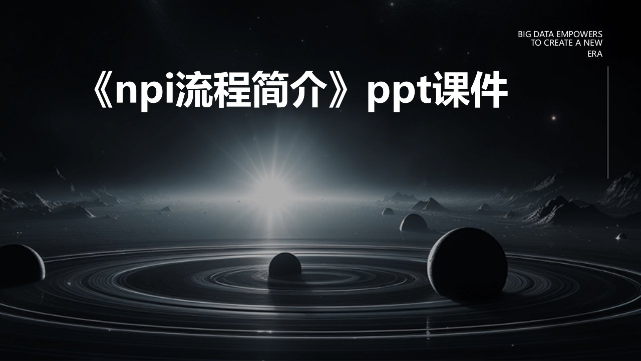 《NPI流程简介》课件