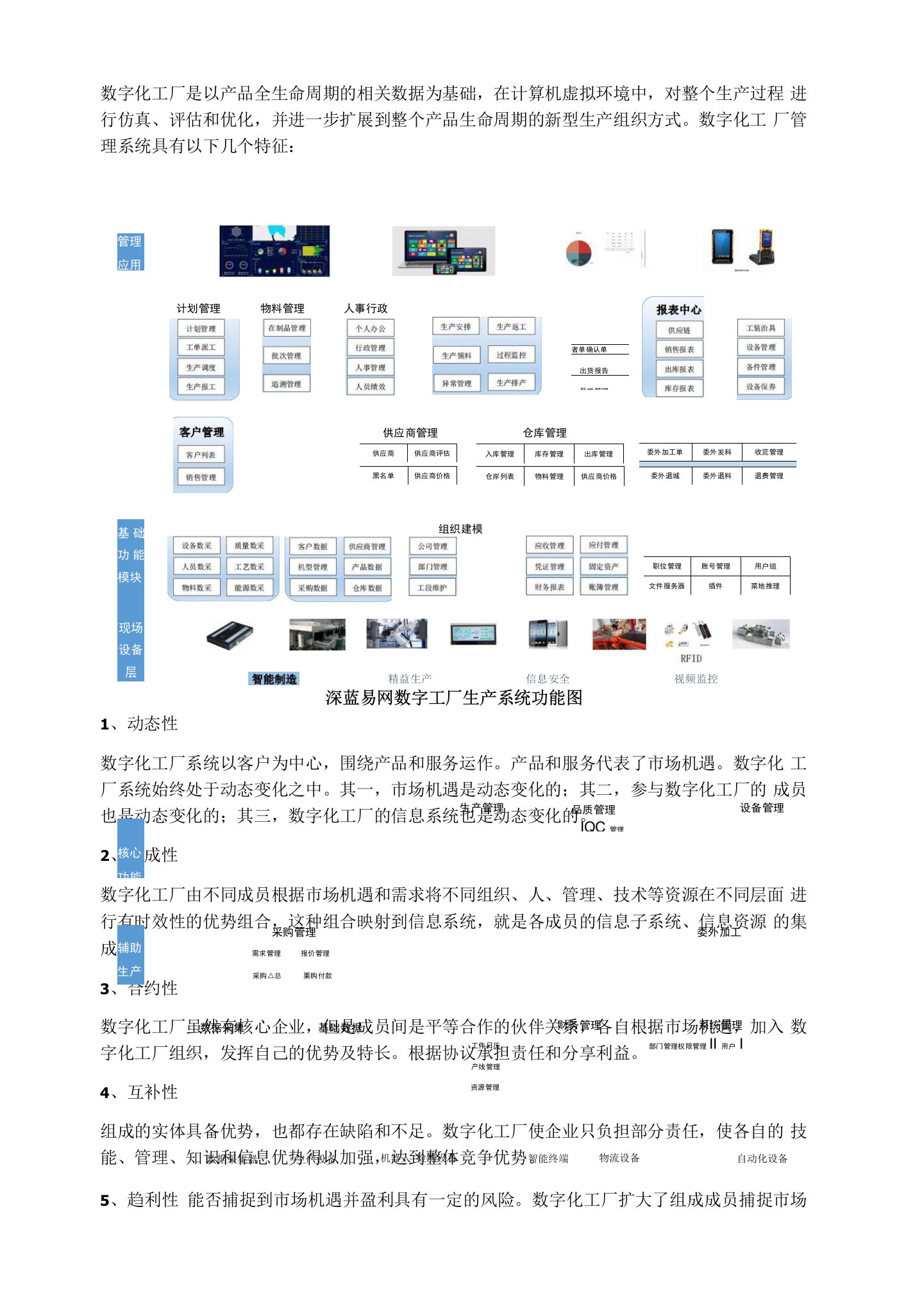 数字化工厂的几个特性，你都知道哪些