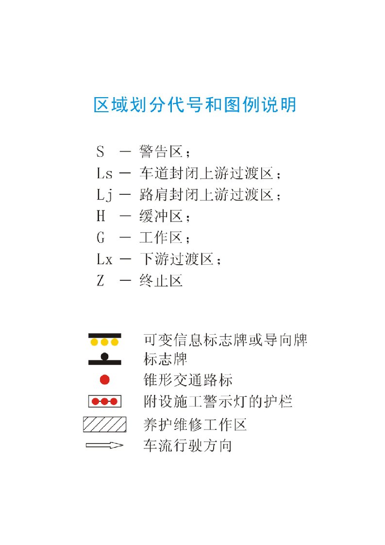 施工标志标牌摆放