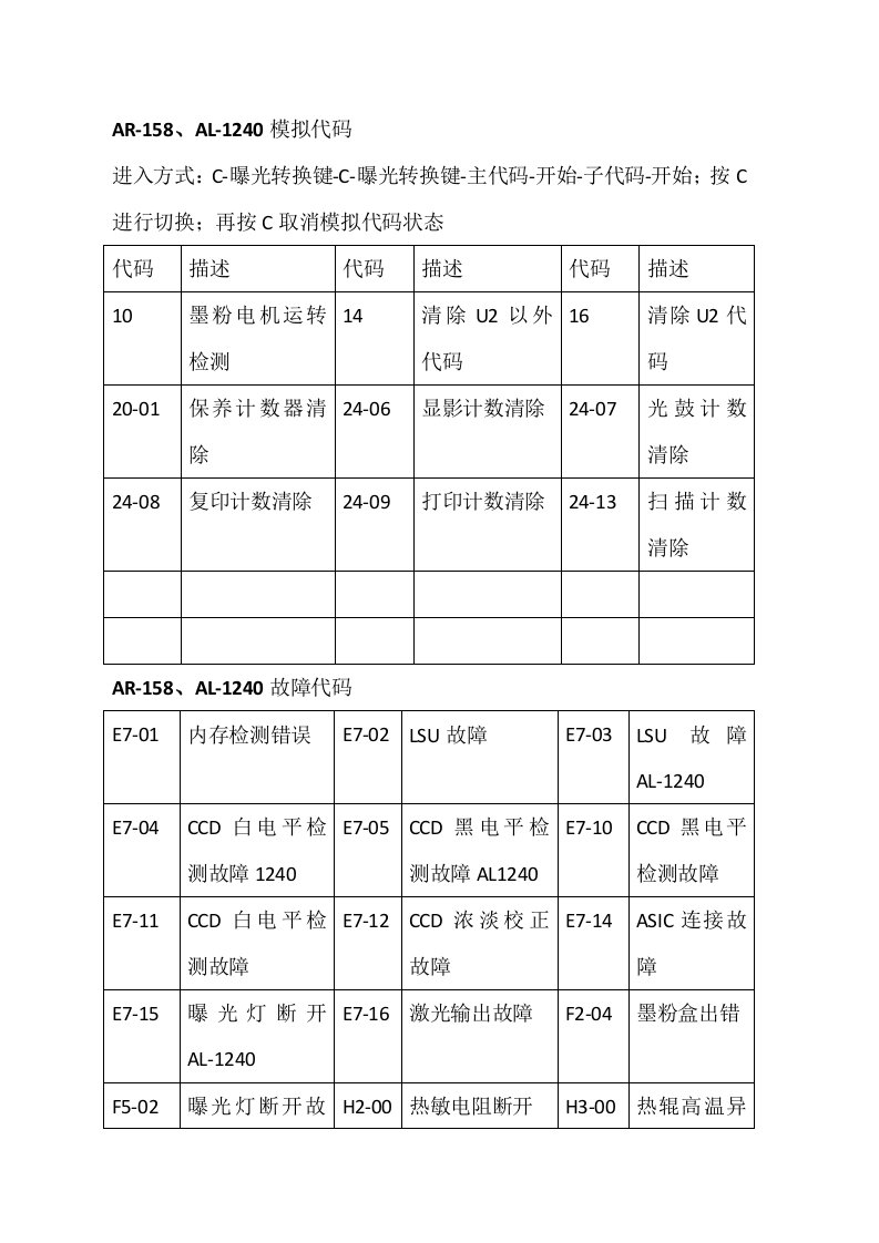 夏普数码复印机