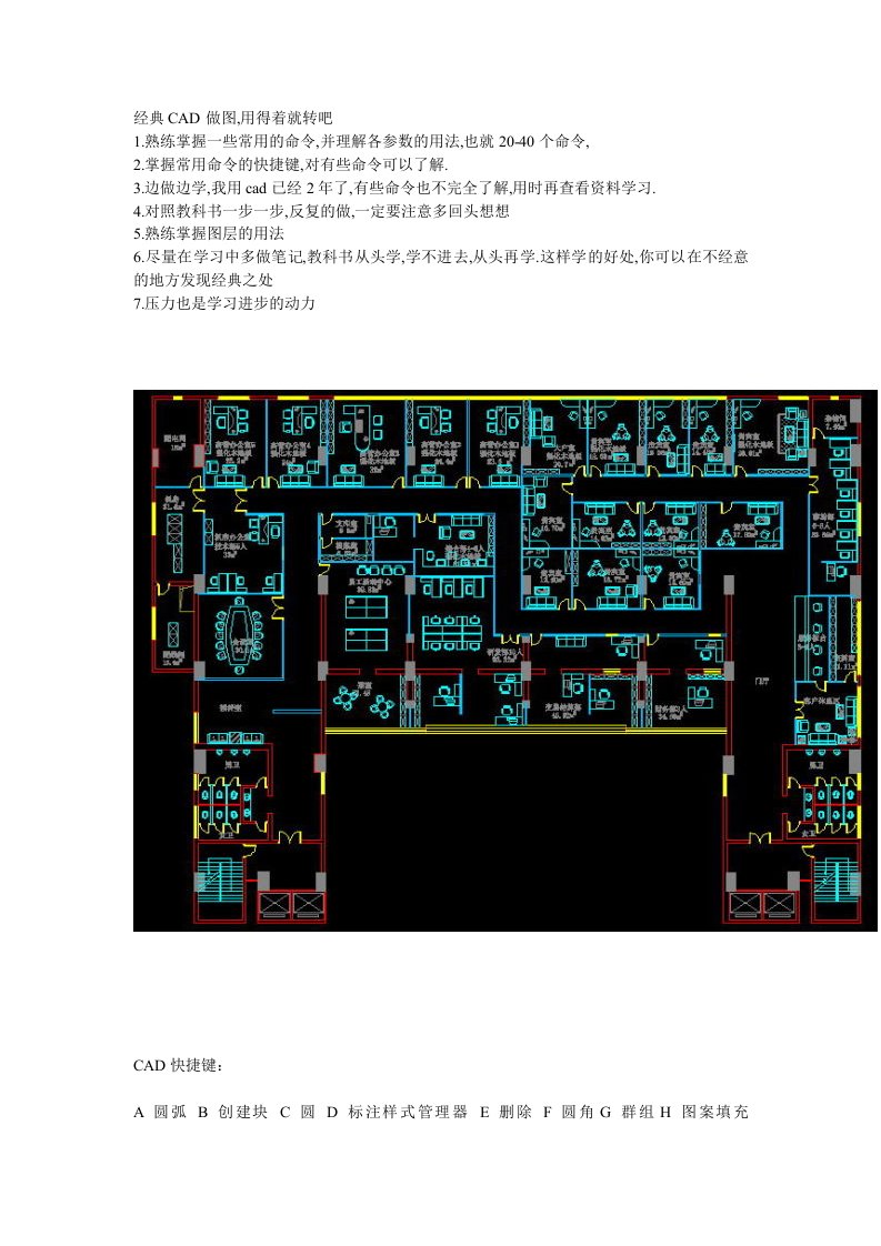 CAD与燕秀快捷命令集合