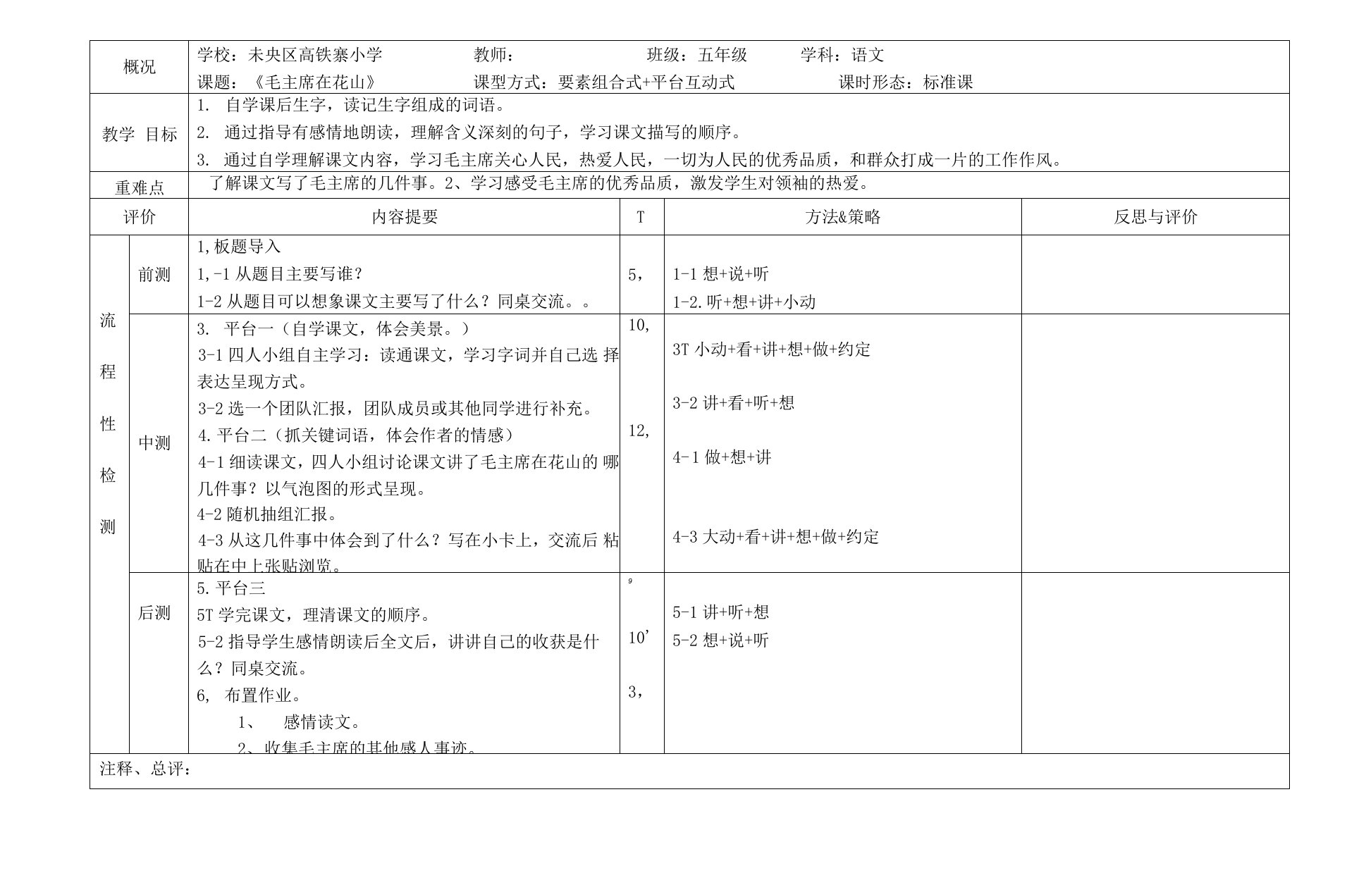 28、毛主席在花山