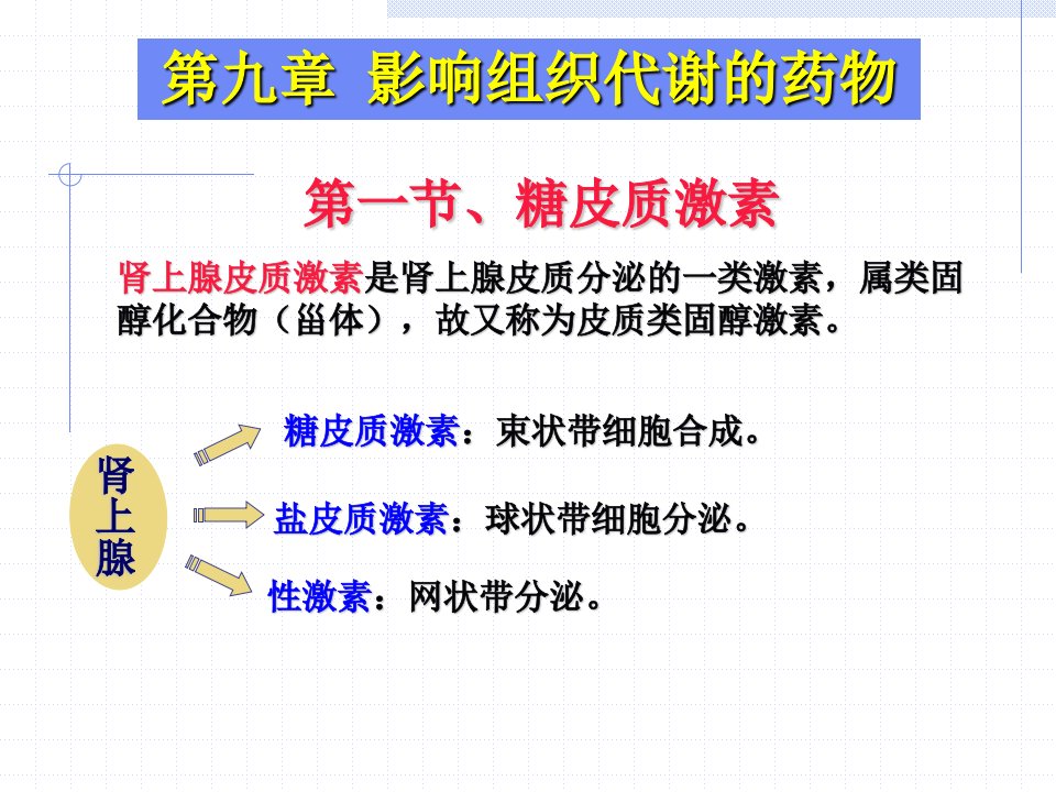 兽医药理学课件：第9章-组织代谢药物