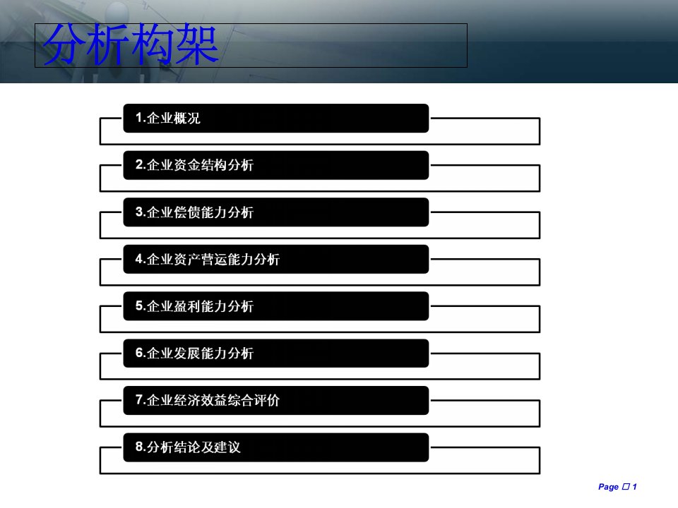 企业财务分析演示ppt50页PPT