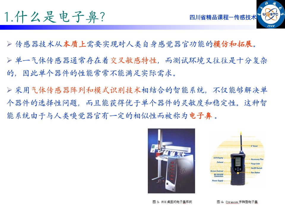 高集成度气体传感器阵列的研制ppt课件