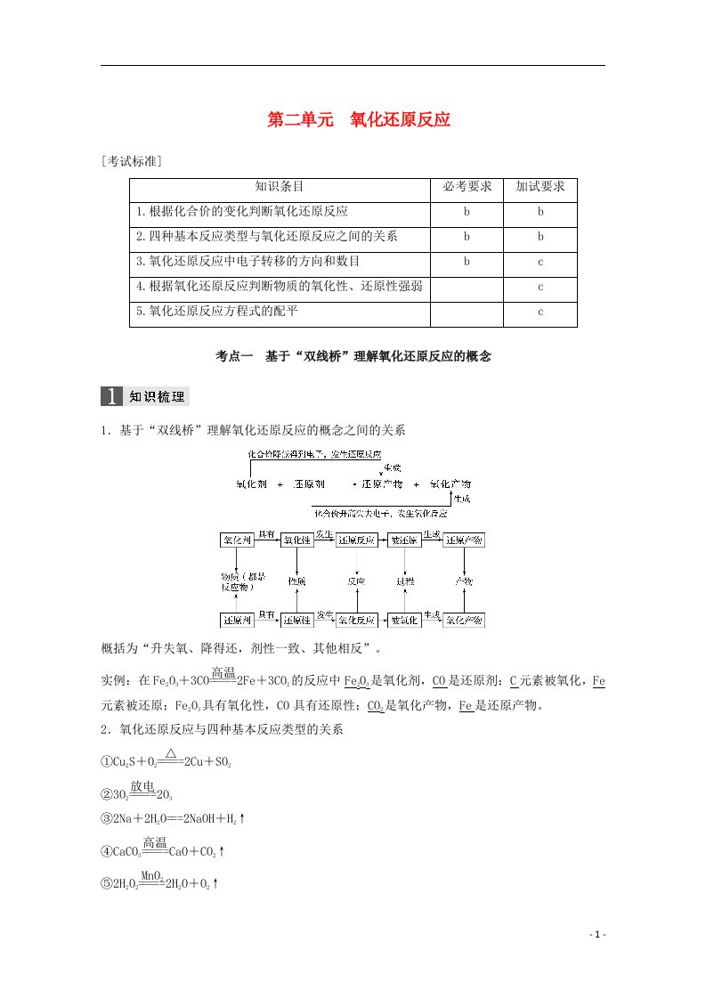 高考化学大一轮复习