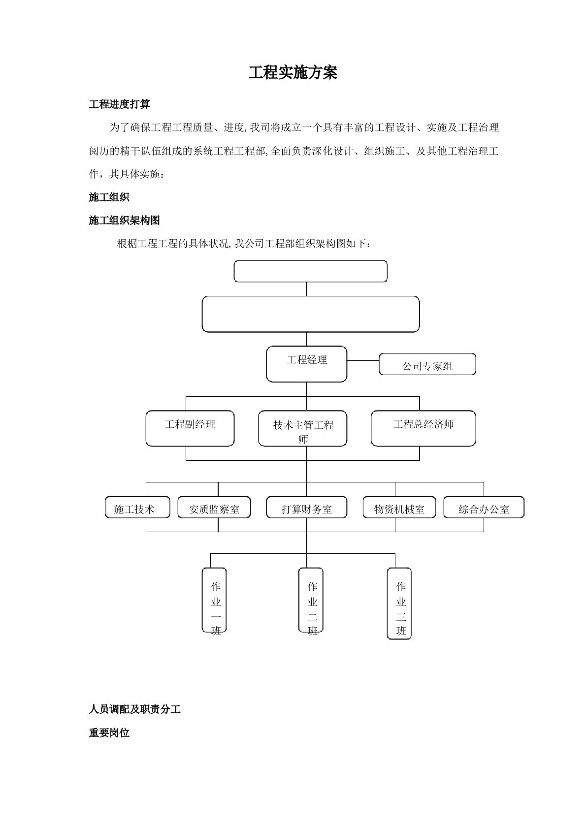 智能化项目方案