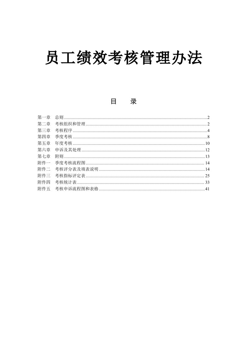 某某超市员工绩效考核方案管理办法