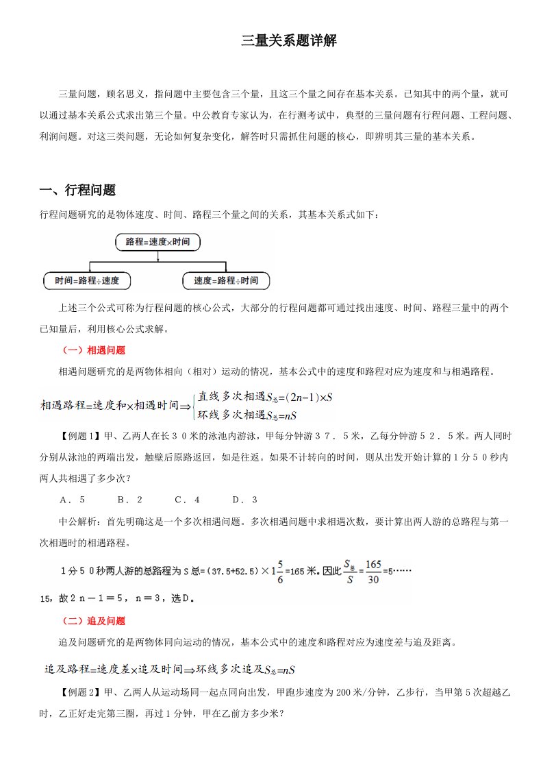 公务员考试数学运算突破