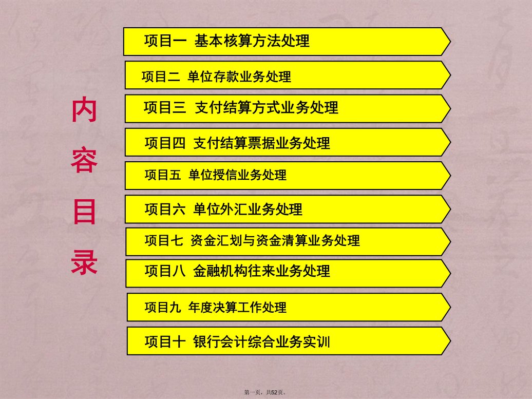 资金汇划与资金清算业务处理